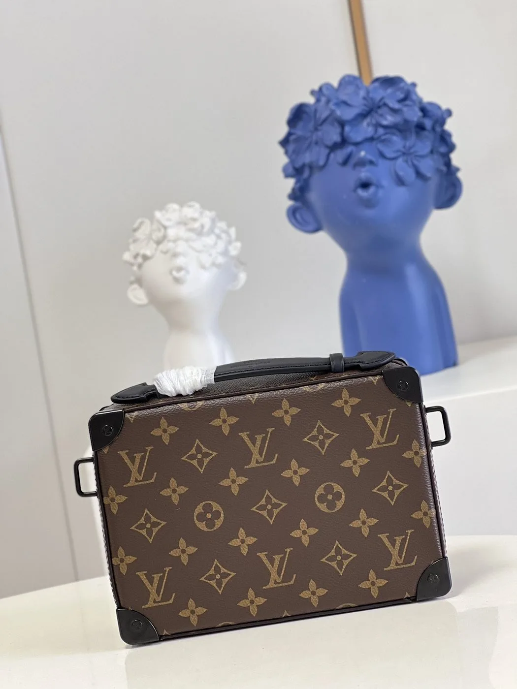 Louis Vuitton Handle Soft Trunk Monogram Macassar Canvas - Image 3