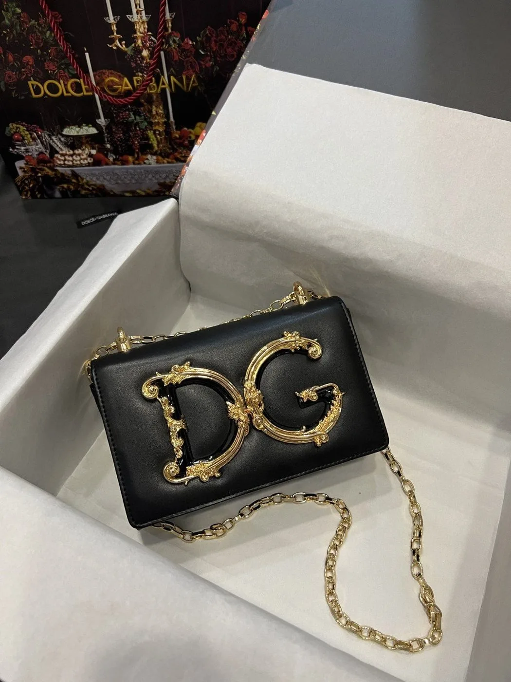 Dolce & Gabbana Nappa Shoulder Bag