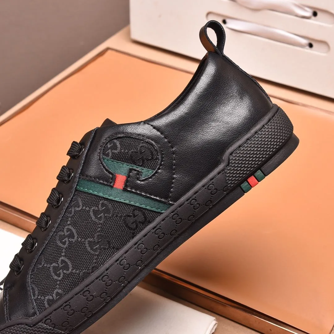Gucci Men’s GG Sneaker With Web G Black - Image 8