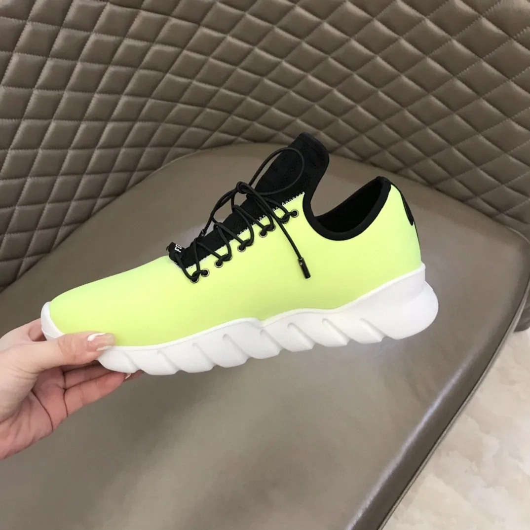 Fendi Force Low Tops Sneakers Glow Green - Image 9
