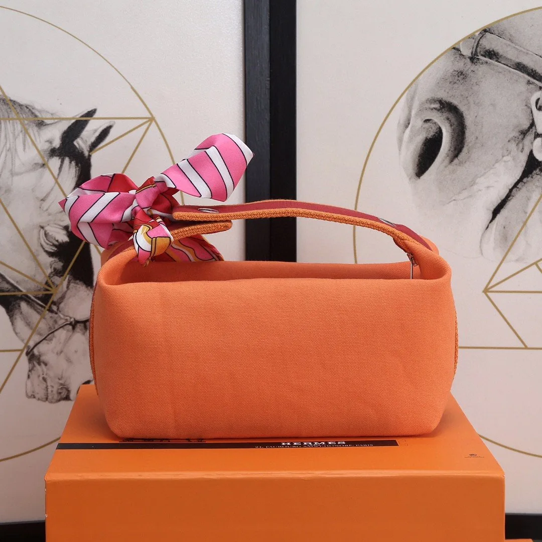 Alternative view of Hermes Bride A Brac Case Orange Bag