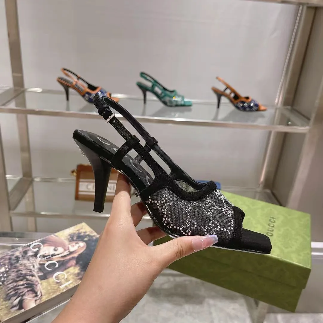 Alternative view of Gucci Women’s GG Slingback Mid-Heel Pump Black