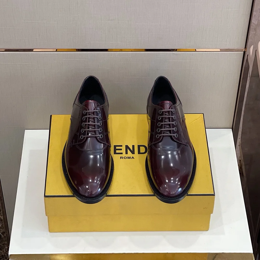 Fendi Force Dark Brown Shoes - Image 7