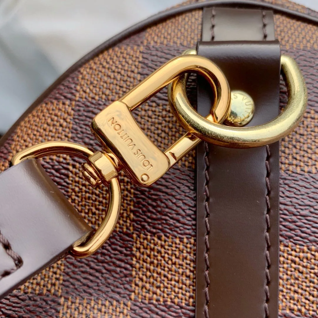 Louis Vuitton Speedy Bandouliere 25 Top Handle Bag / Brown Gold Hardware - Image 9