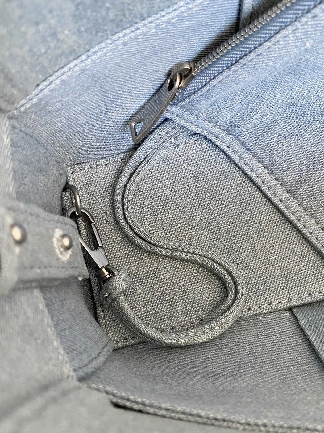 Bottega Veneta Mini Arco Tote Bag Grey - Image 3