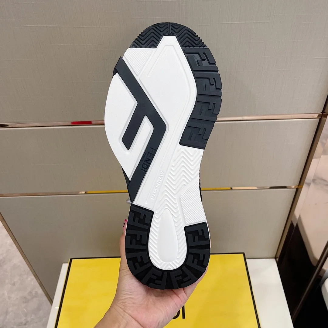 Fendi Flow Sneakers Black - Image 8
