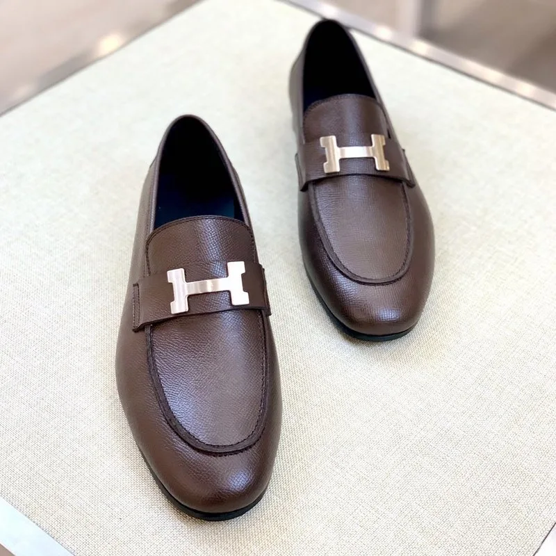 Hermes Paris Loafers Brown - Image 7