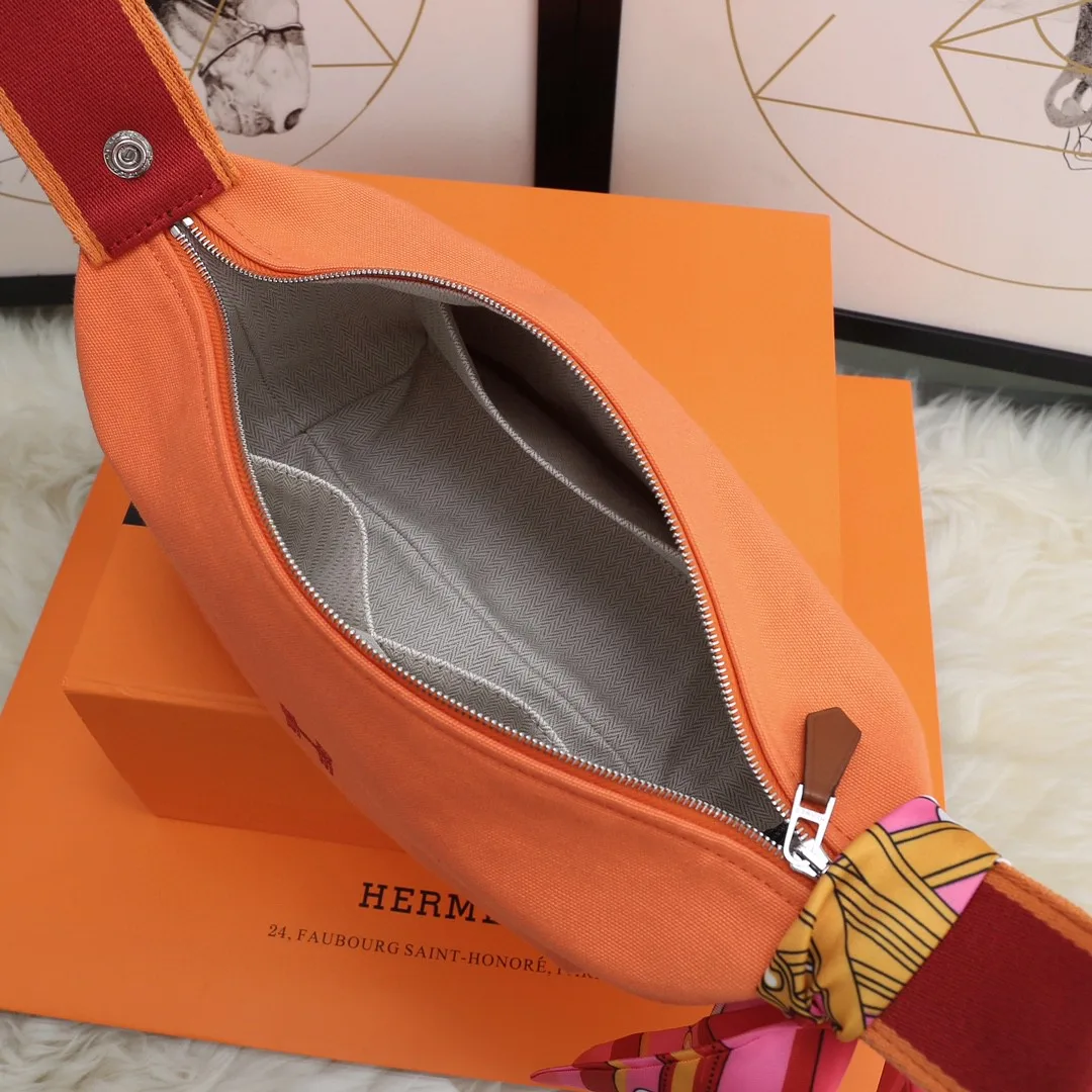 Hermes Bride A Brac Case Orange Bag - Image 3