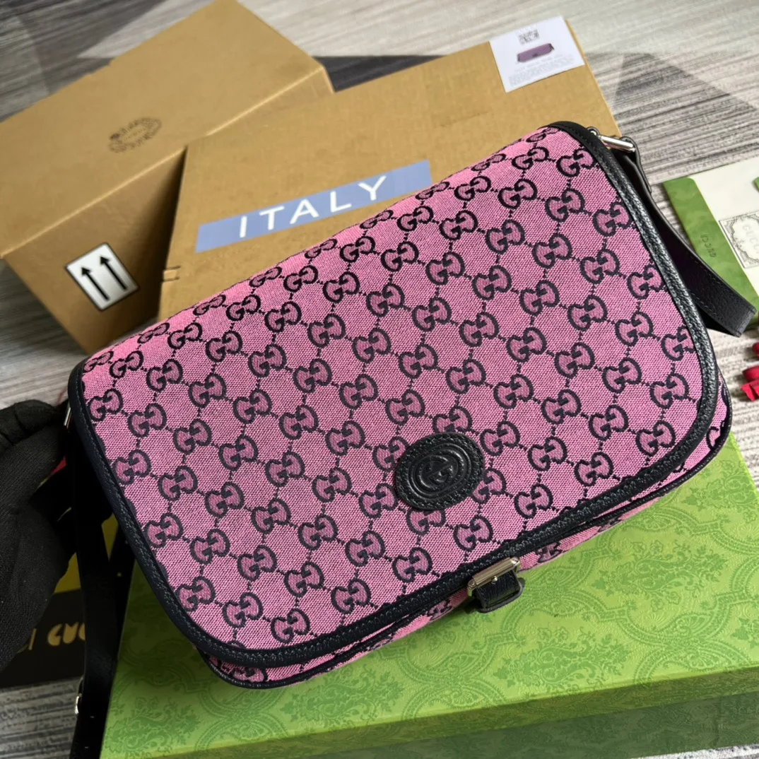 Gucci Gucci Childrens GG Multicolor Messenger Bag / - Image 6