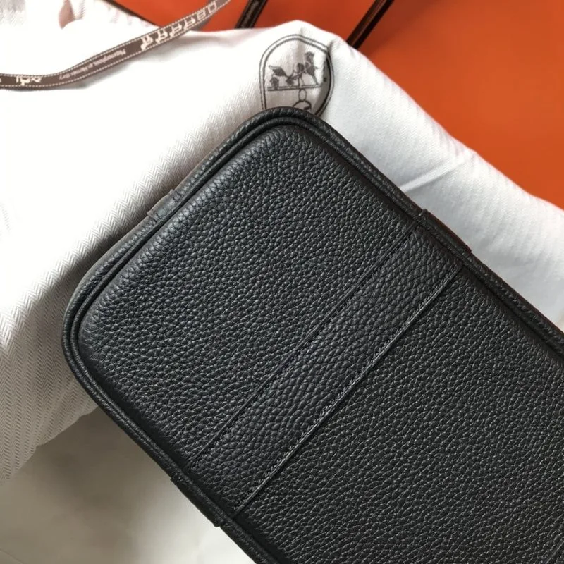 Hermes Garden Party 30 Tote Bag Black - Image 7