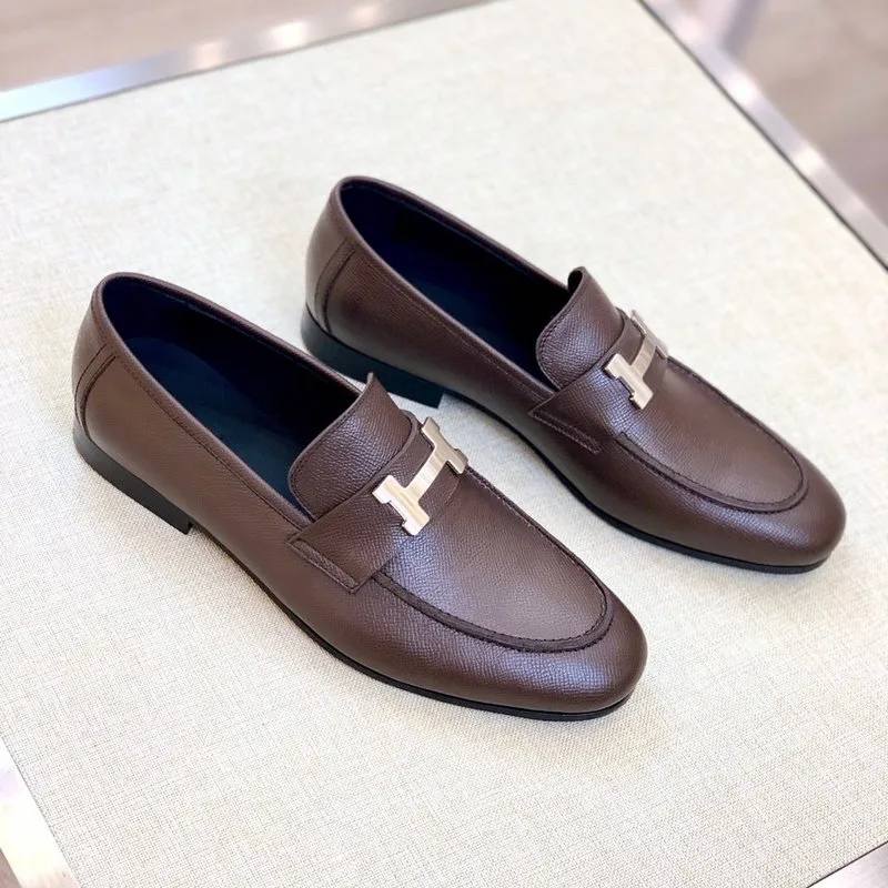 Hermes Paris Loafers Brown - Image 5