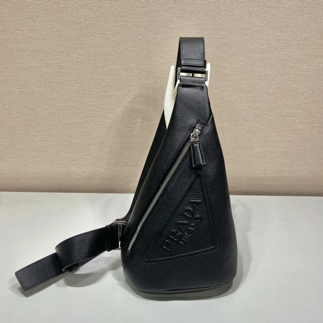 Prada Crossbody Bag / Black Silver Hardware 2VZ098_2BBE_F0002_V_OLO - Image 4