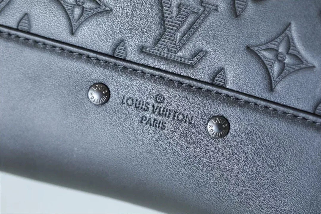 Louis Vuitton Racer Backpack Monogram Shadow Black - Image 3
