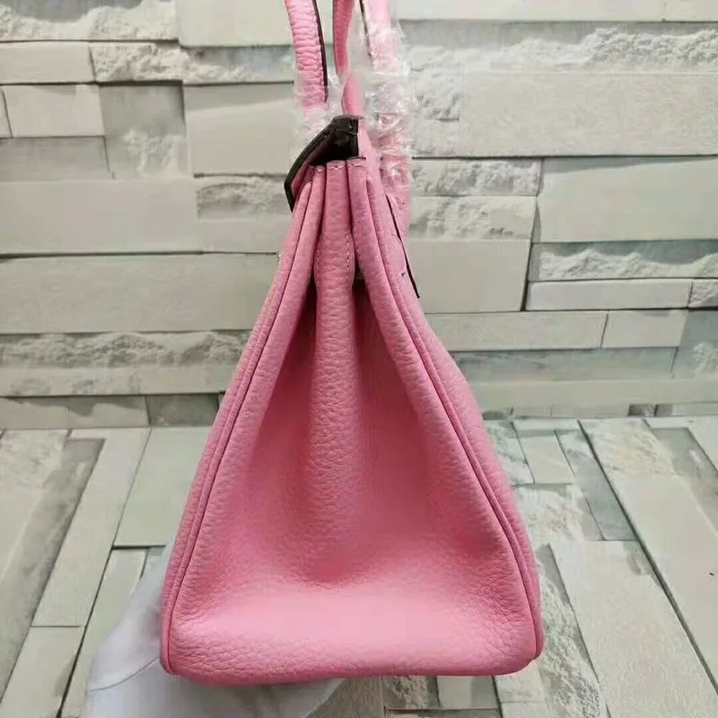 Hermes Birkin Top Handle Bag / Pink Gold Hardware - Image 3