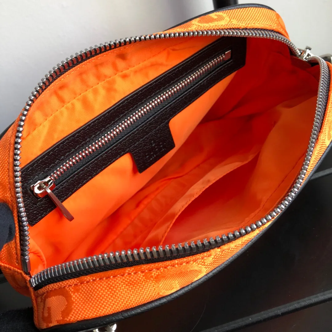 Alternative view of Gucci Gucci Off The Grid Belt Bag Orange GG ECONYL® /