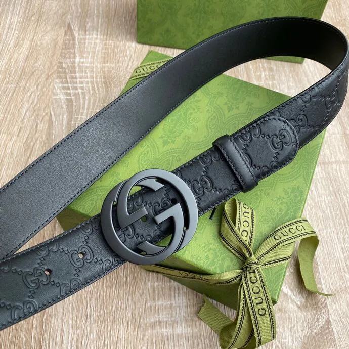 Gucci Belt Black GG, Women - Image 5