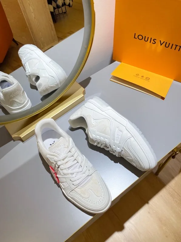 Louis Vuitton Trainer Sneaker White Virgil Abloh - Image 7