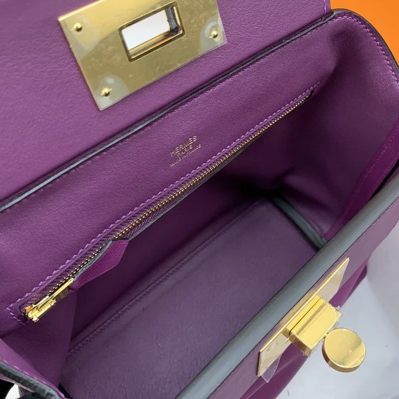 Hermes Mini Evercolor Swift Purple - Image 4