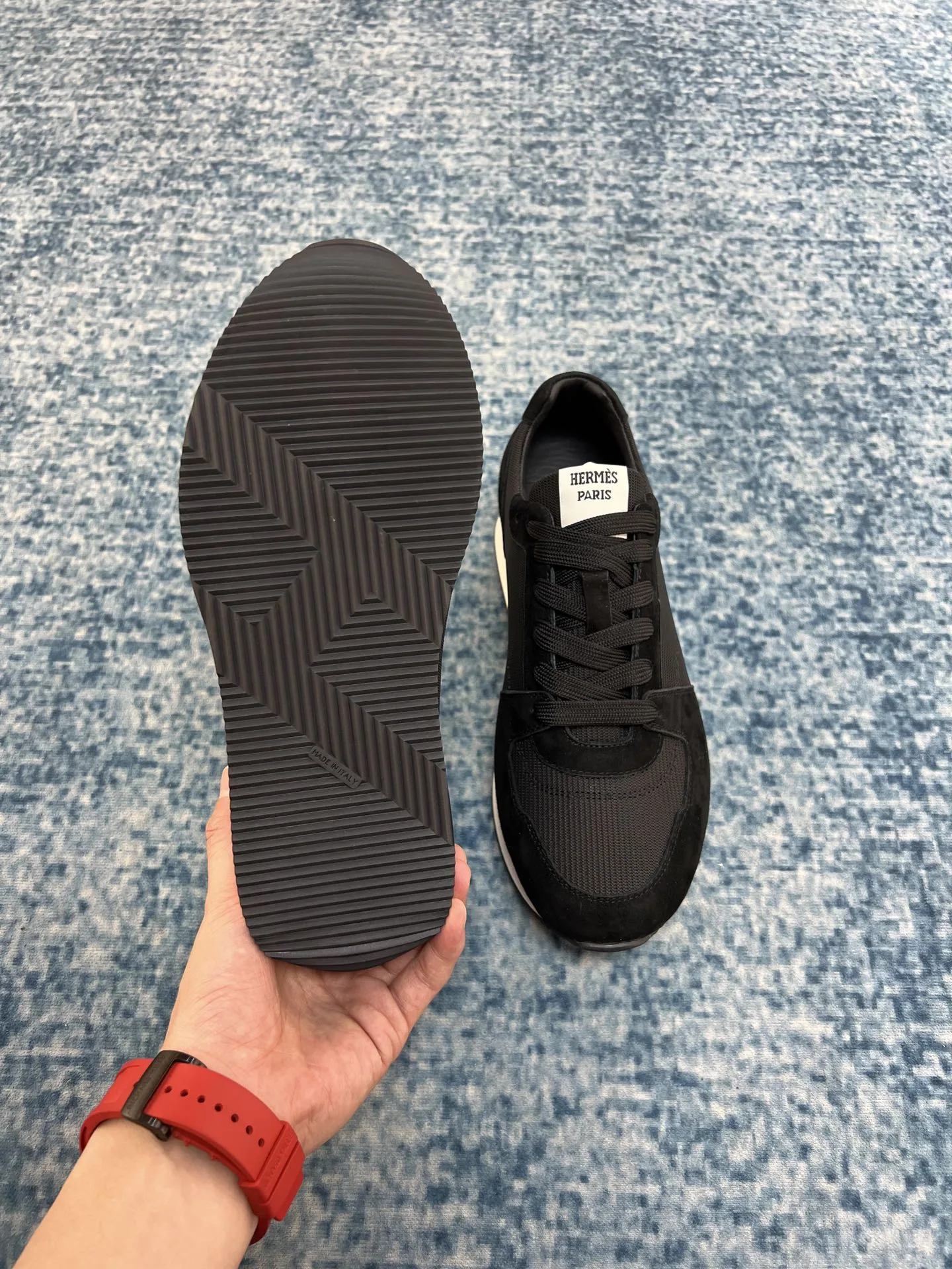 Hermes Escape Sneaker Black - Image 5