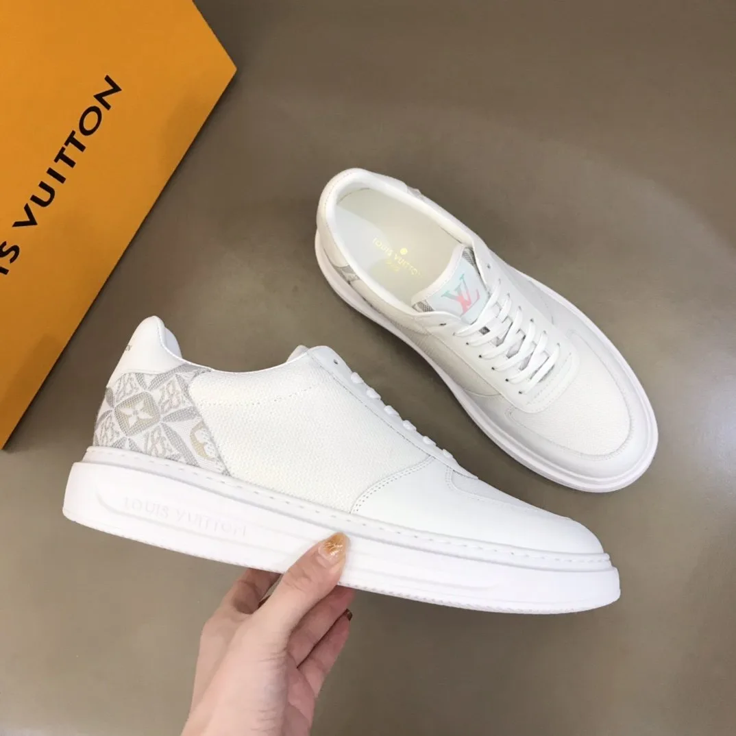 Alternative view of Louis Vuitton Rivoli Sneaker Monogram Metallic Canvas White