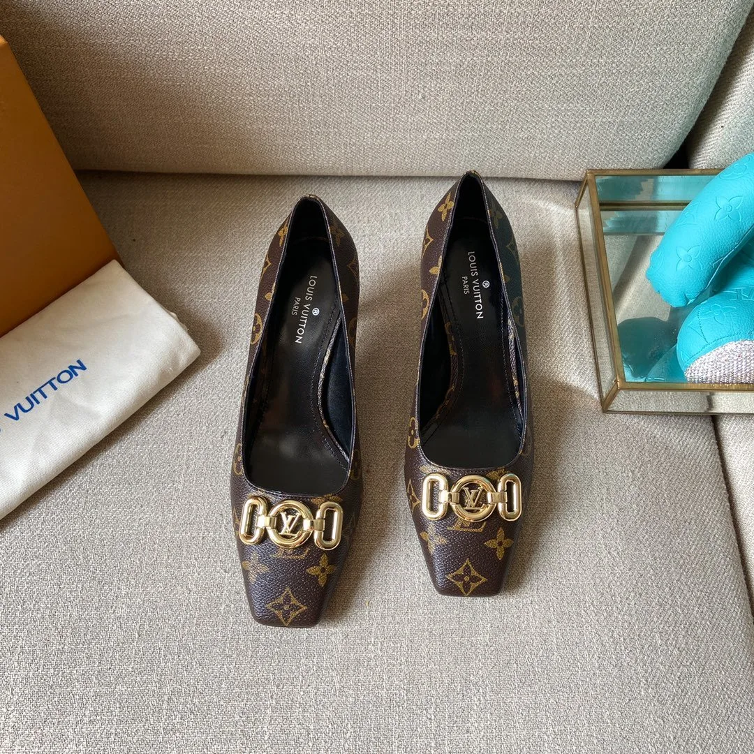Alternative view of Louis Vuitton Women’s Rotary Pump Cacao Brown