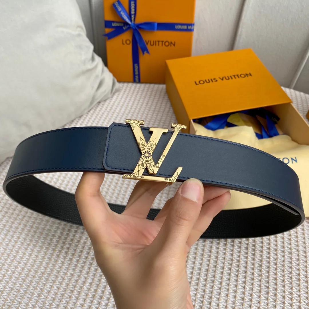 Louis Vuitton Iconic Reversible LV Belt Grey LV Women - Image 7