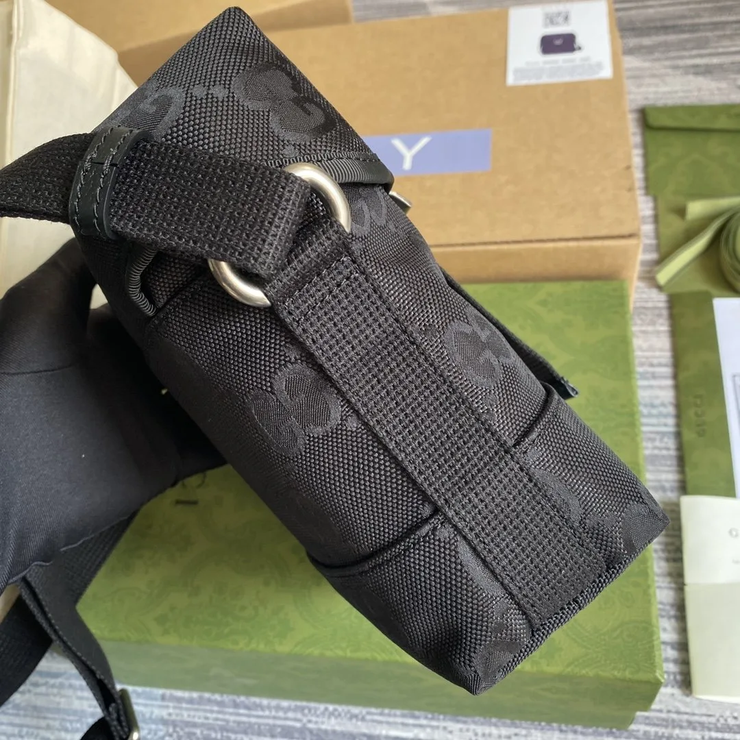 Gucci Off The Grid Messenger Bag Black GG ECONYL® / GG H9HKN - Image 3