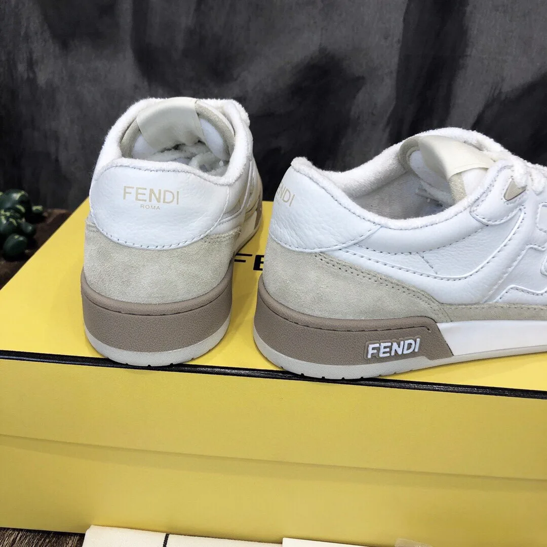 Alternative view of Fendi Match Low Tops Sneakers White 7E1493AHH2F1FHS