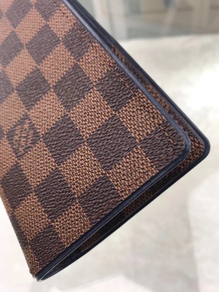 Louis Vuitton Brazza Wallet Damier Ebene Canvas - Image 4