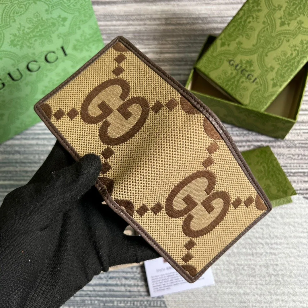 Gucci Jumbo GG Wallet Brown / - Image 4