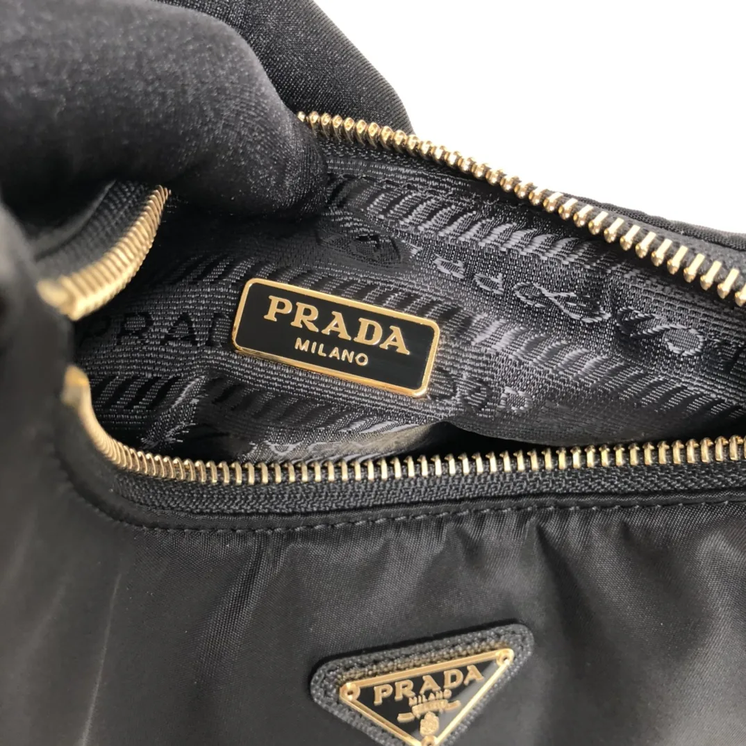 Prada Re- 2005 Re-Nylon Bag Black - Image 3