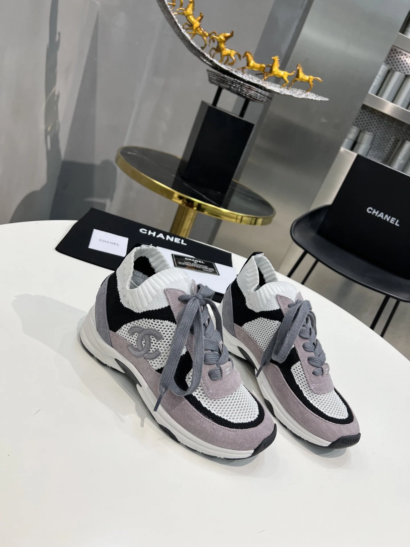 Chanel Sneakers Purple