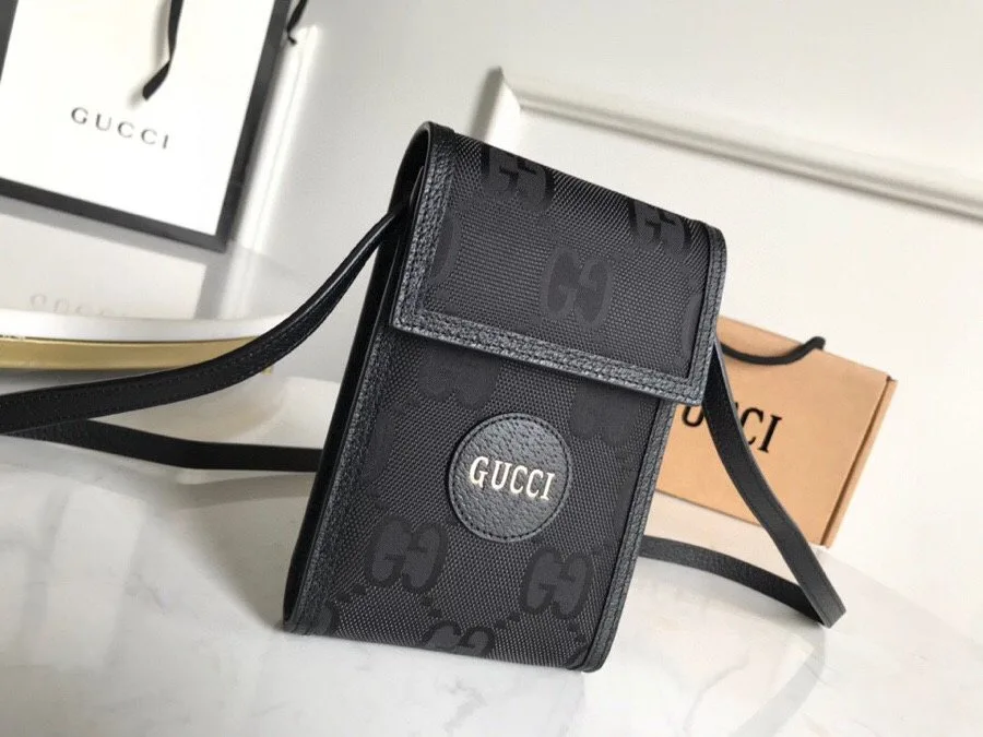 Gucci Off The Grid Mini Bag Black GG Made From ECONYL® / - Image 6