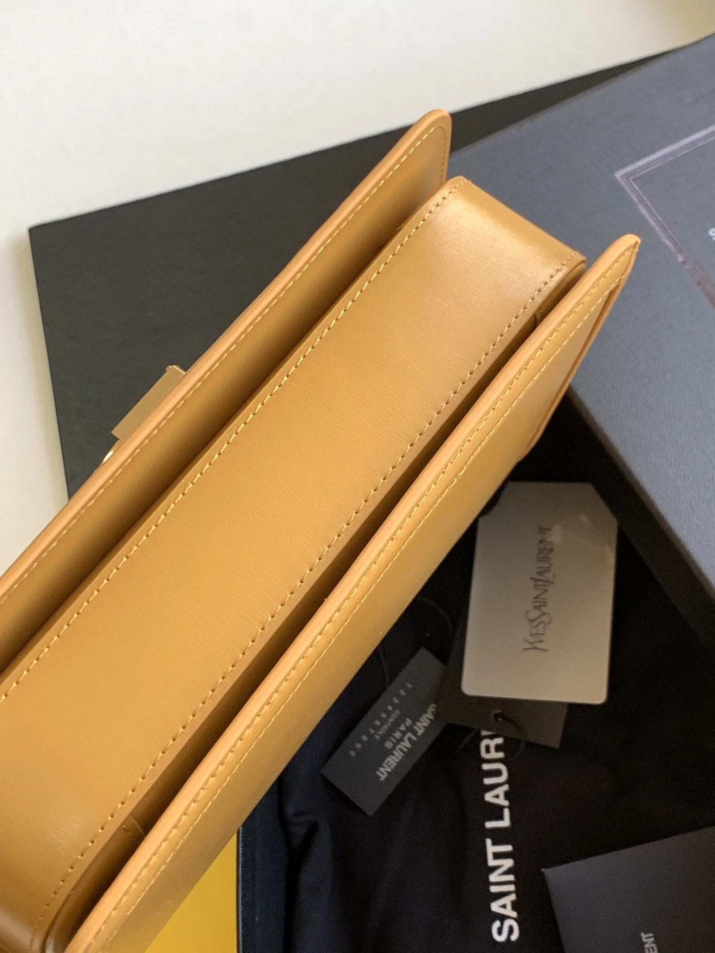 Saint Laurent Solferino Medium Satchel Bag In Box Brown / YSL - Image 5