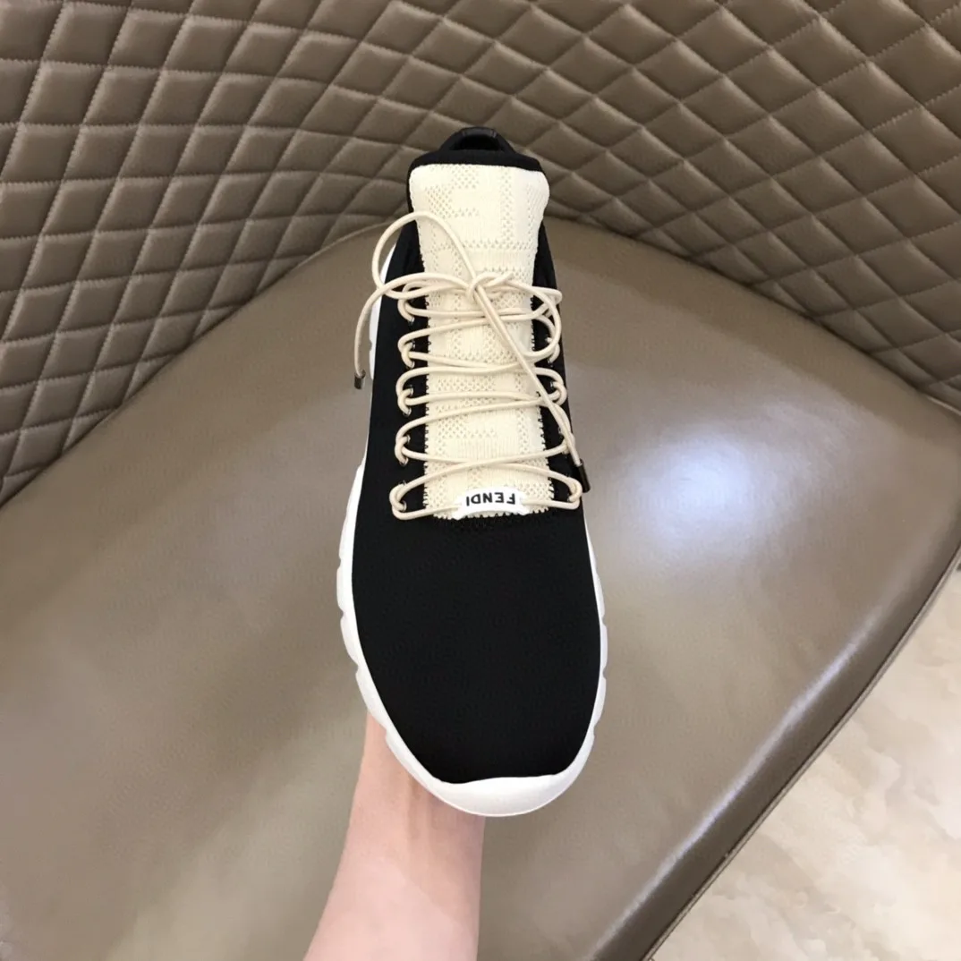 Fendi Force Low Tops Sneakers Black - Image 8