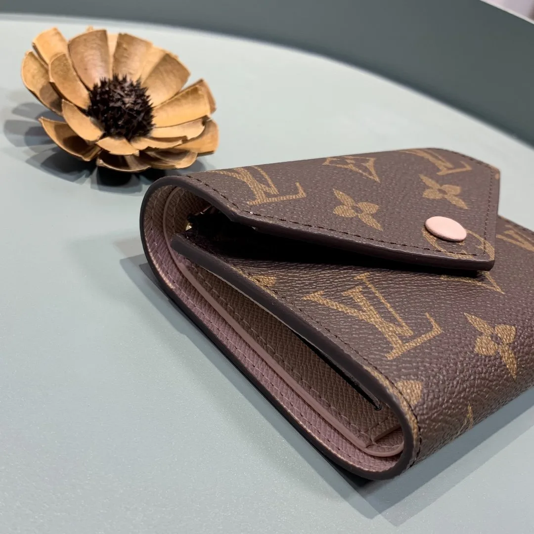 Louis Vuitton Victorine Monogram Canvas Wallet / - Image 3