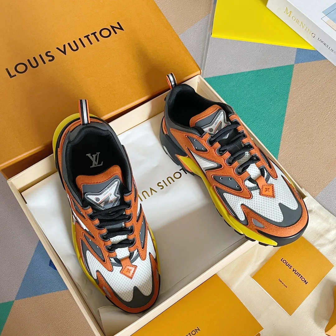 Louis Vuitton Men’s LV Runner Tatic Sneaker Orange