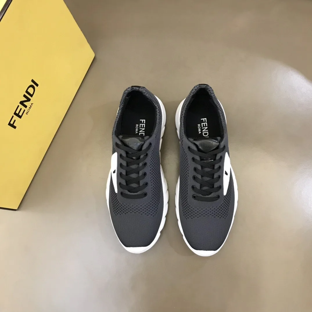 Fendi Force Black Sneakers - Image 4