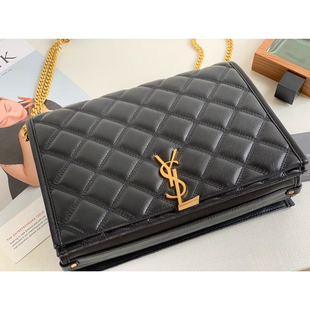 Saint Laurent Becky Small Shoulder Bag Black / YSL - Image 3