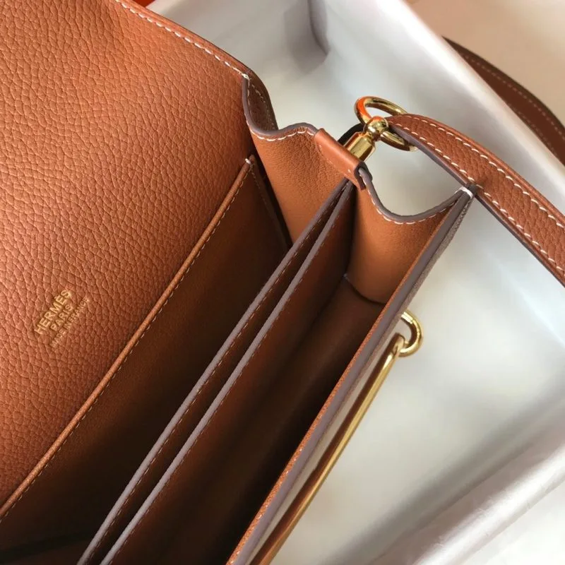 Hermes Mini Evercolor Sac Roulis 19 Brown - Image 5