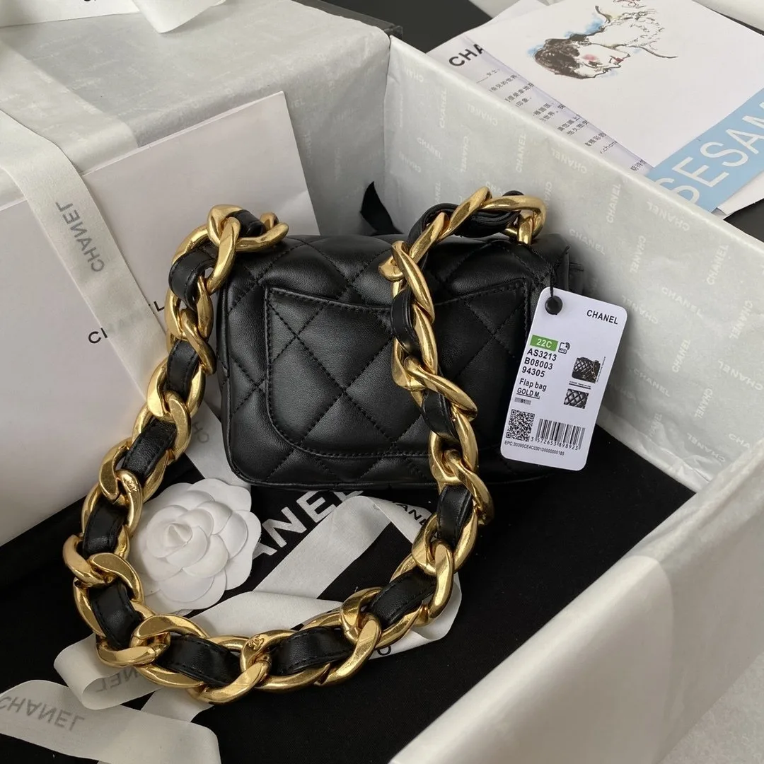 Alternative view of Chanel Mini Flap Bag Black