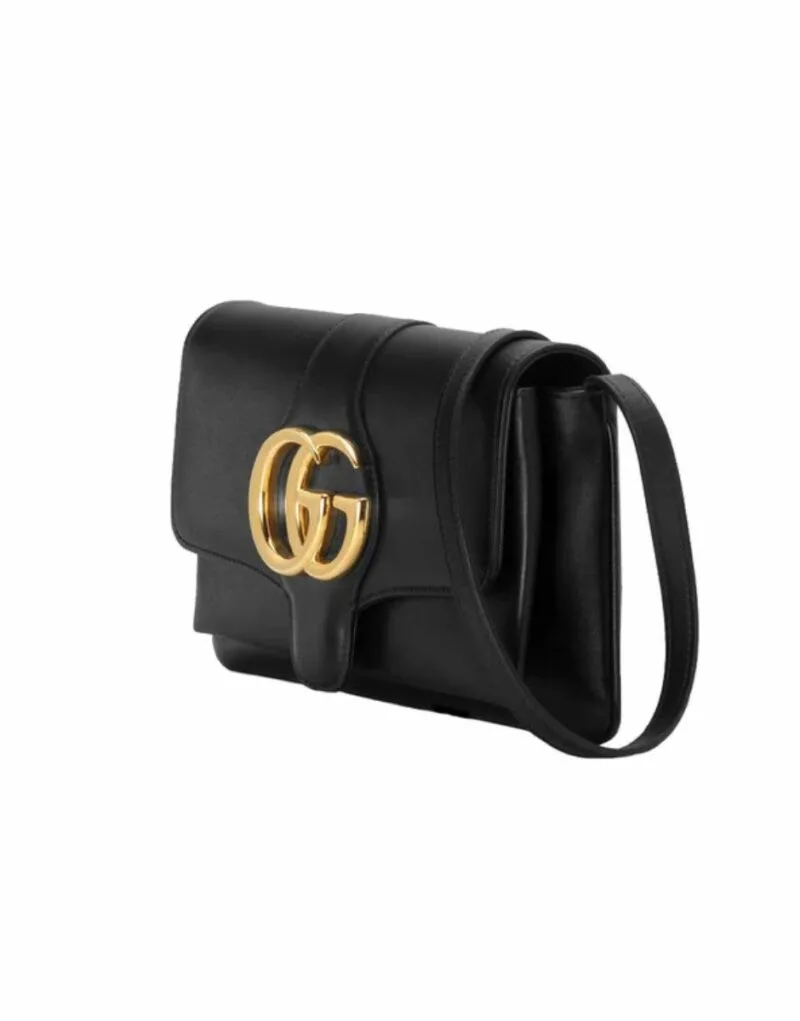 Gucci Arli Shoulder Bag Black, , / - Image 6