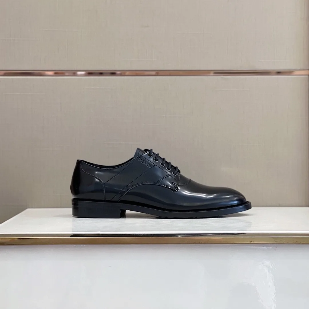 Alternative view of Fendi Force Shiny Black Shoes