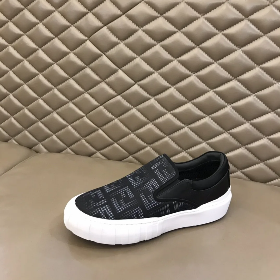 Fendi Force Slip On Sneakers Black 7E1454AD77F13RZ - Image 7