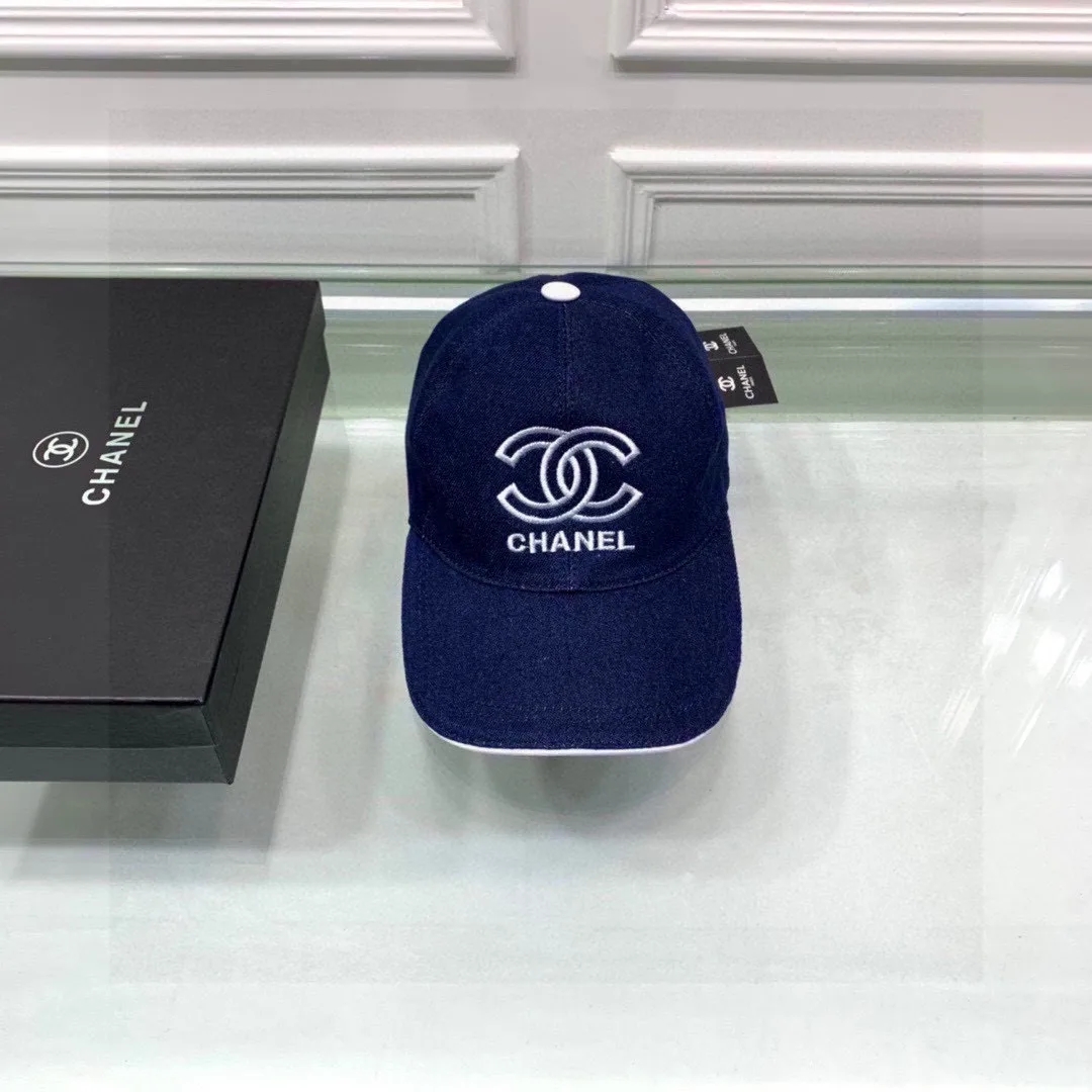 Chanel Cap Dark Blue - Image 4