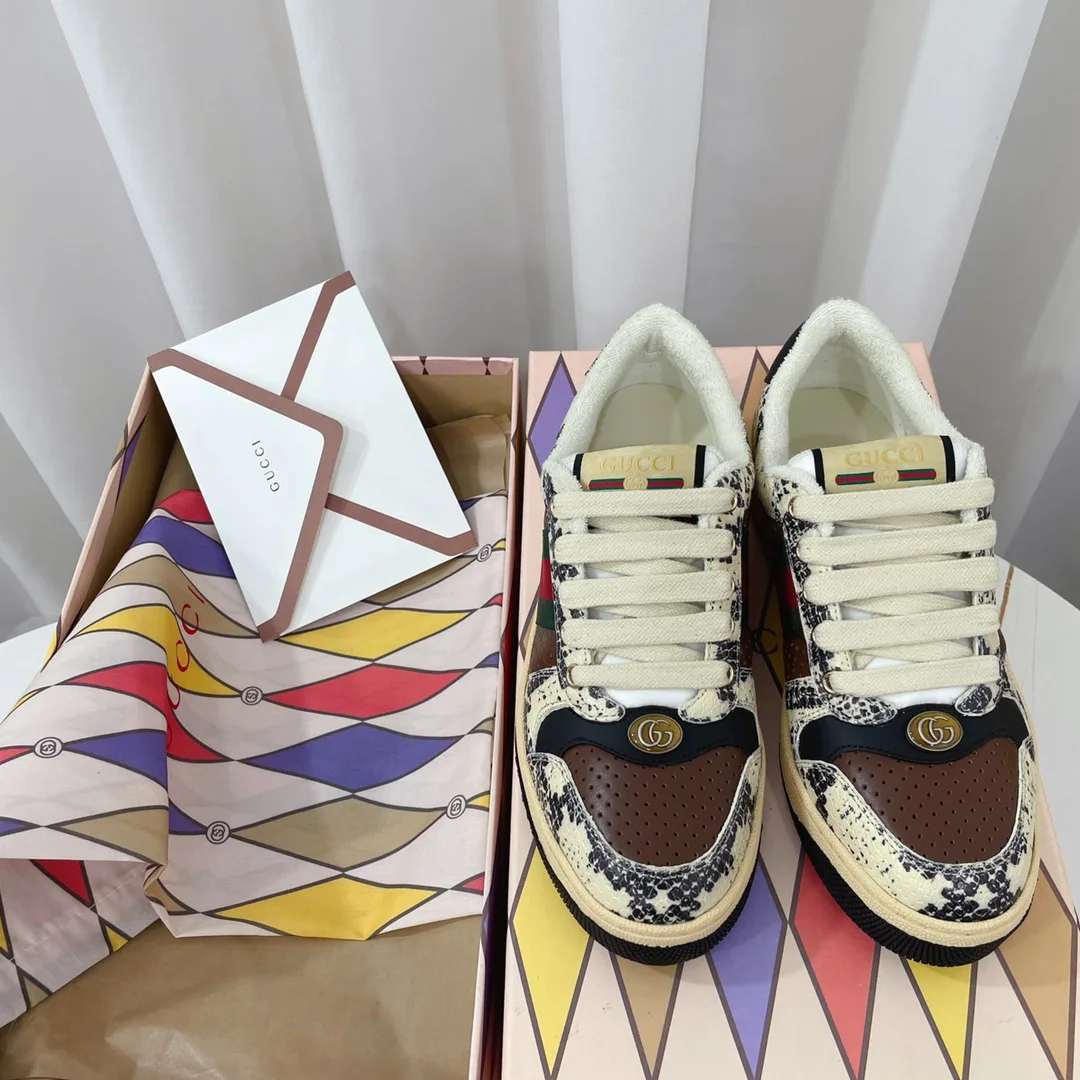 Gucci Women’s Screener Sneaker Beige