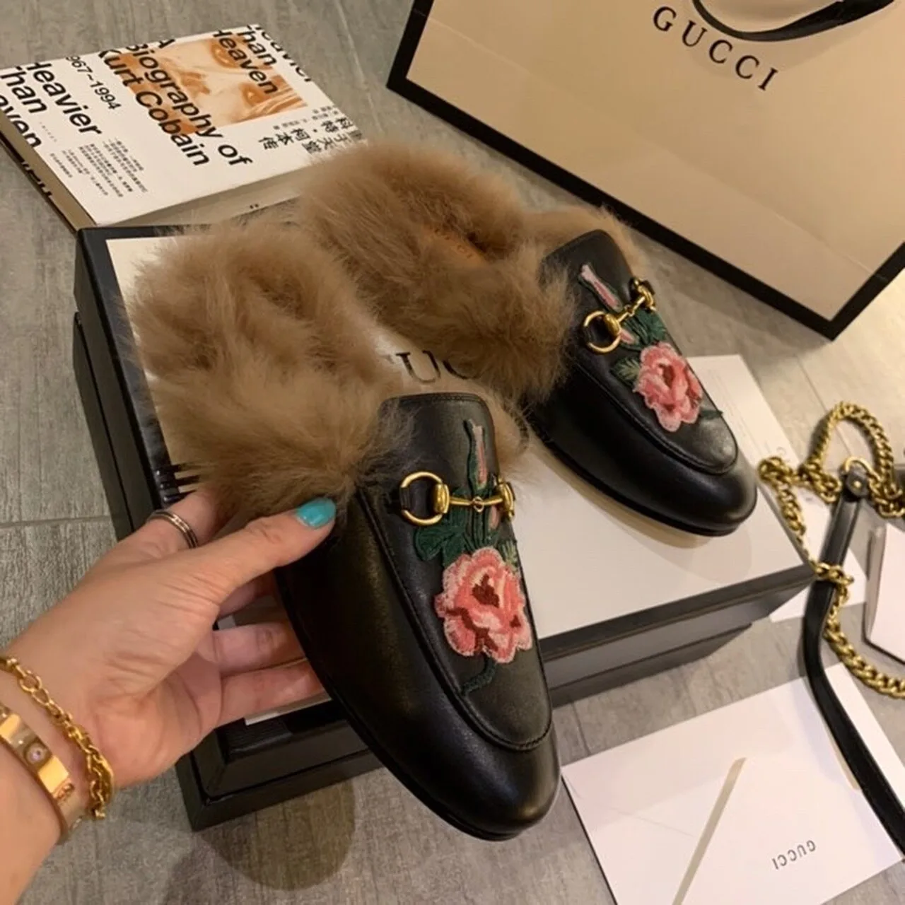 Alternative view of Gucci Re- Women’s Princetown Mules Black