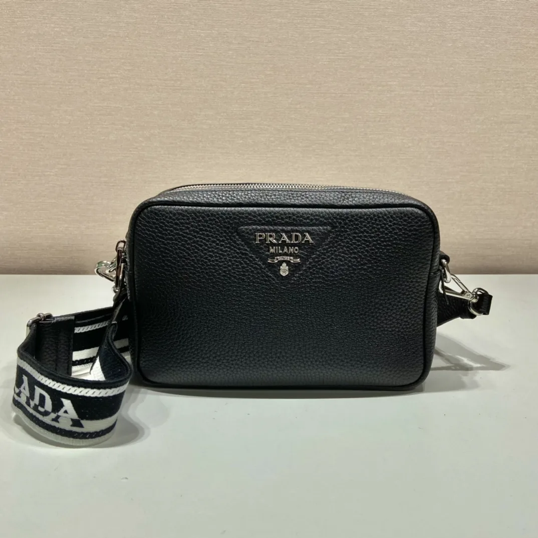Prada Bag With Shoulder Strap Black - Image 3