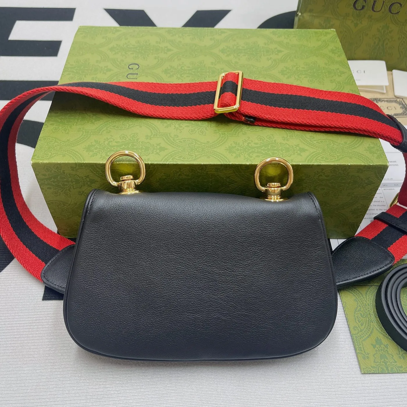 Gucci Blondie Mini Bag Black - Image 7