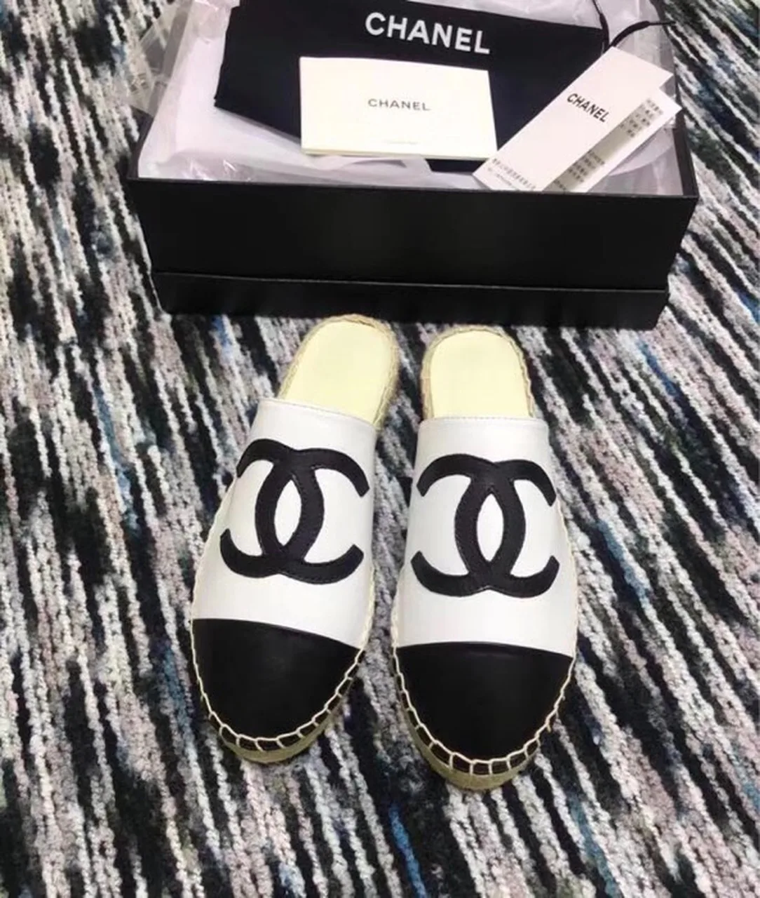 Chanel Mule Espadrille